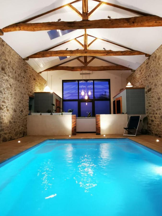 L'Escale Du Bocage Piscine Couverte Chauffee La Flocellière Zewnętrze zdjęcie