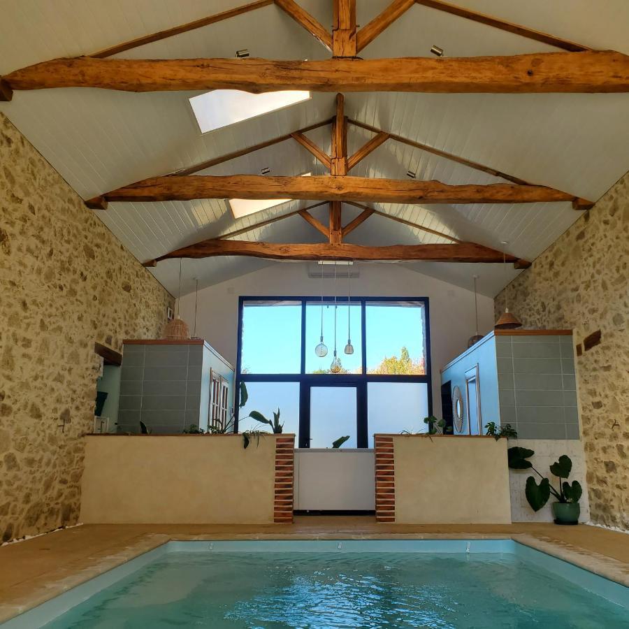 L'Escale Du Bocage Piscine Couverte Chauffee La Flocellière Zewnętrze zdjęcie